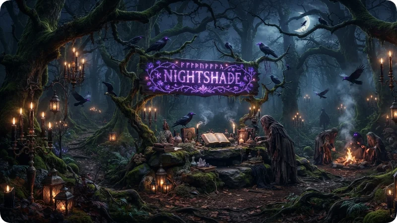 Witch Last Names With Dark Gothic Energy
