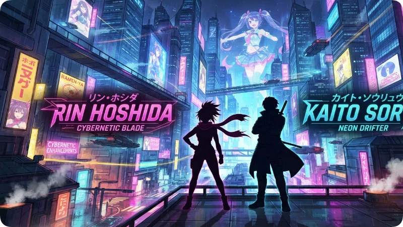 Anime & Gaming Names