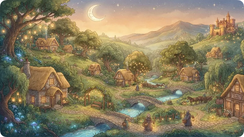 Cozy & Peaceful Country Names