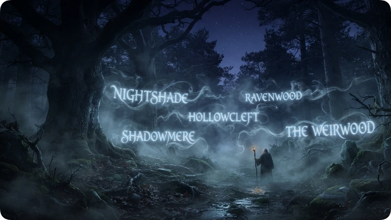 Dark & Mysterious Goth Last Names