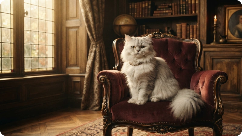 Elegant Cat Names With Sophisticated Energy
