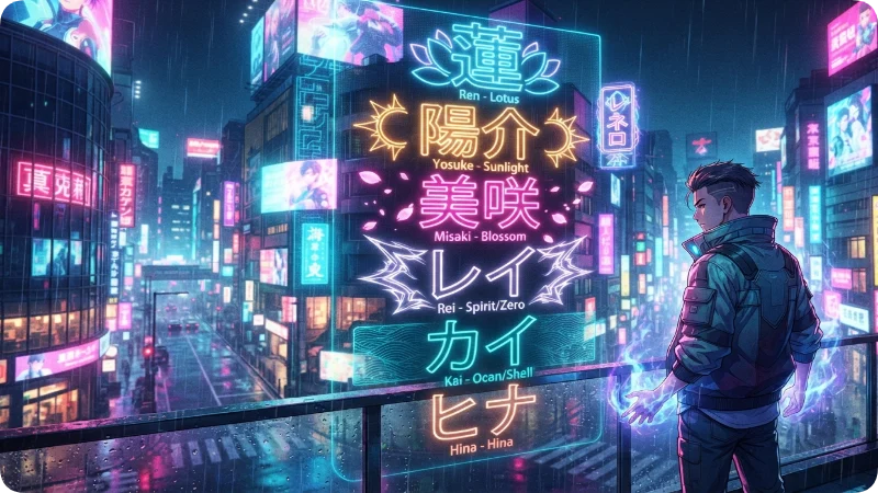 Anime Influence on Japanese Names