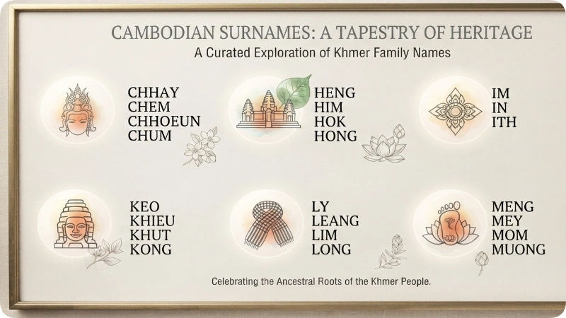 Most Common Cambodian Last Names