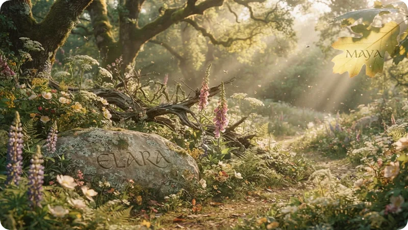 Nature & Beauty  Inspired Names