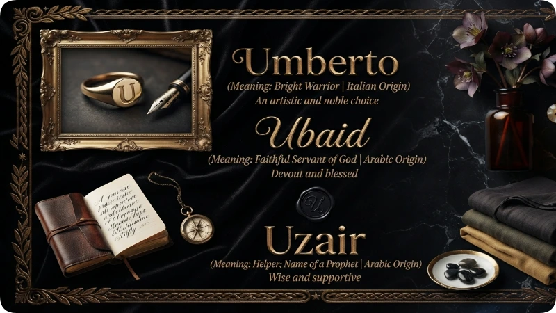 Rare & Unique U Names