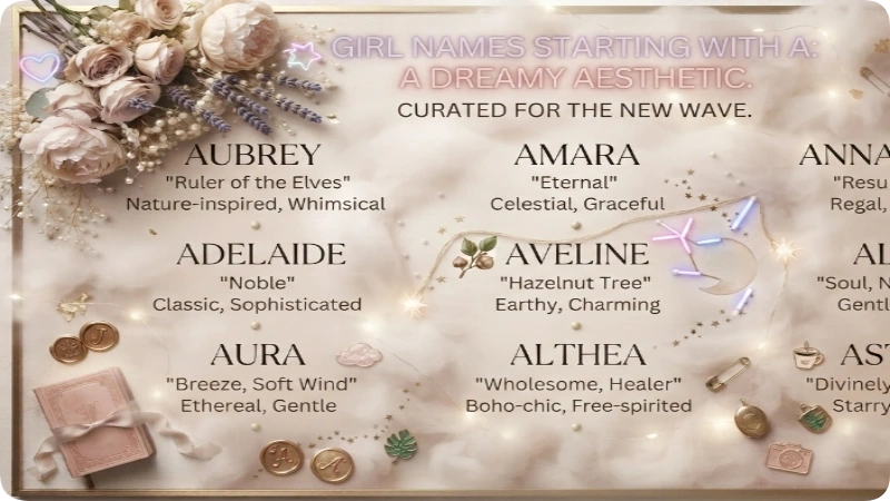 Soft & Aesthetic Names