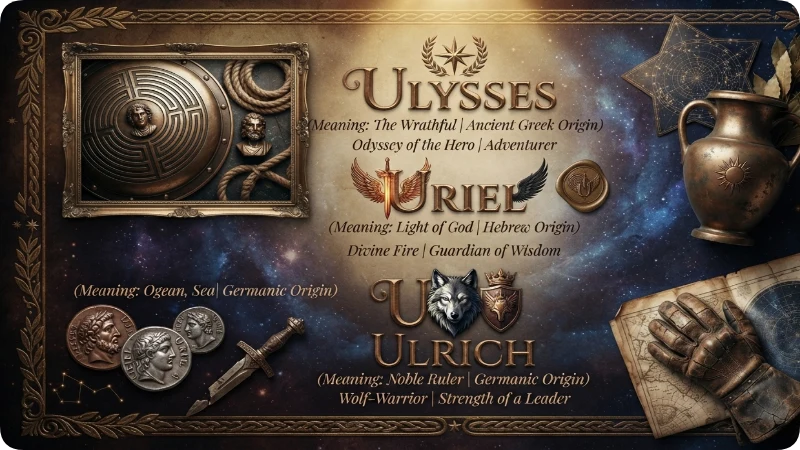 Strong & Powerful U Names