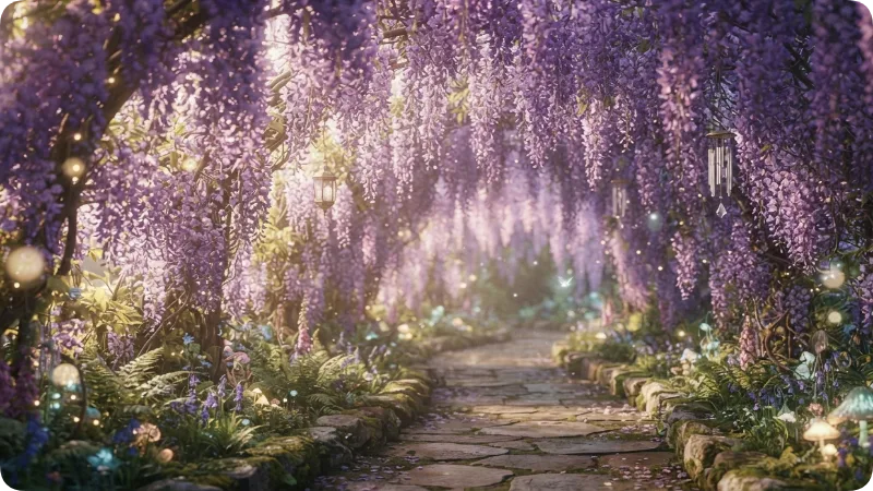 Wisteria Image Prompt