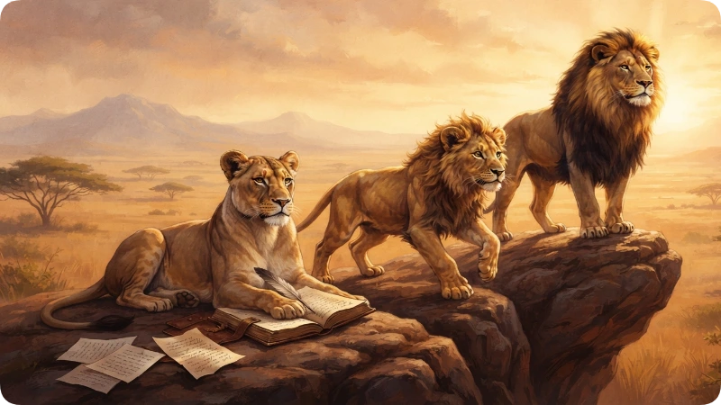 Aslan, Simba & Mufasa