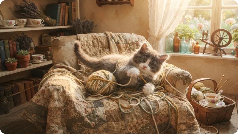 Cute Gray and White Cat Names