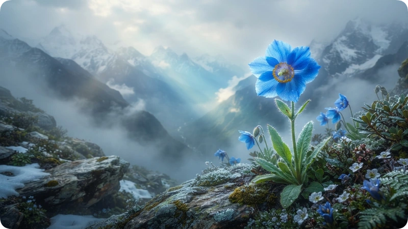 Rare Blue Flower Names