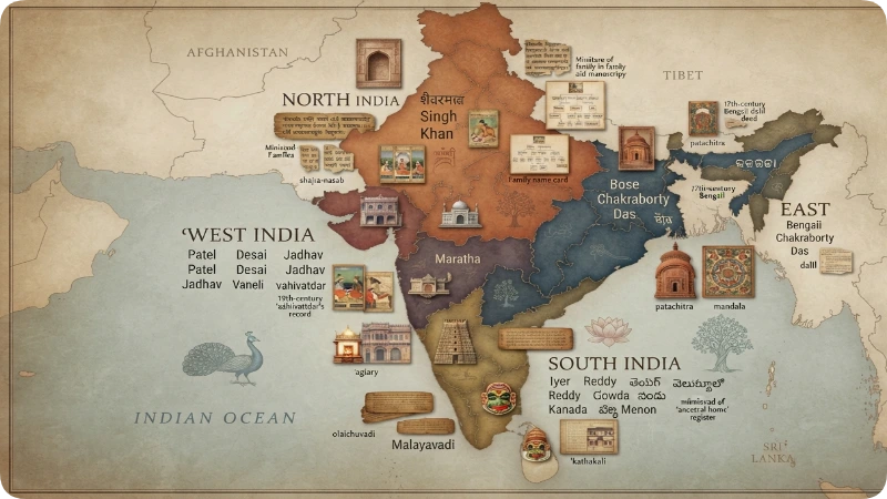 Why Indian surnames are so diverse”
