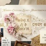 Asian Last Names