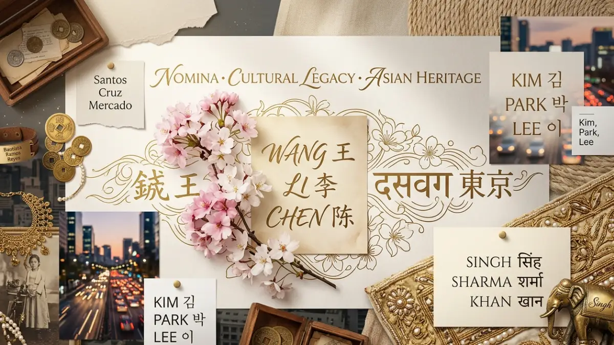 Asian Last Names