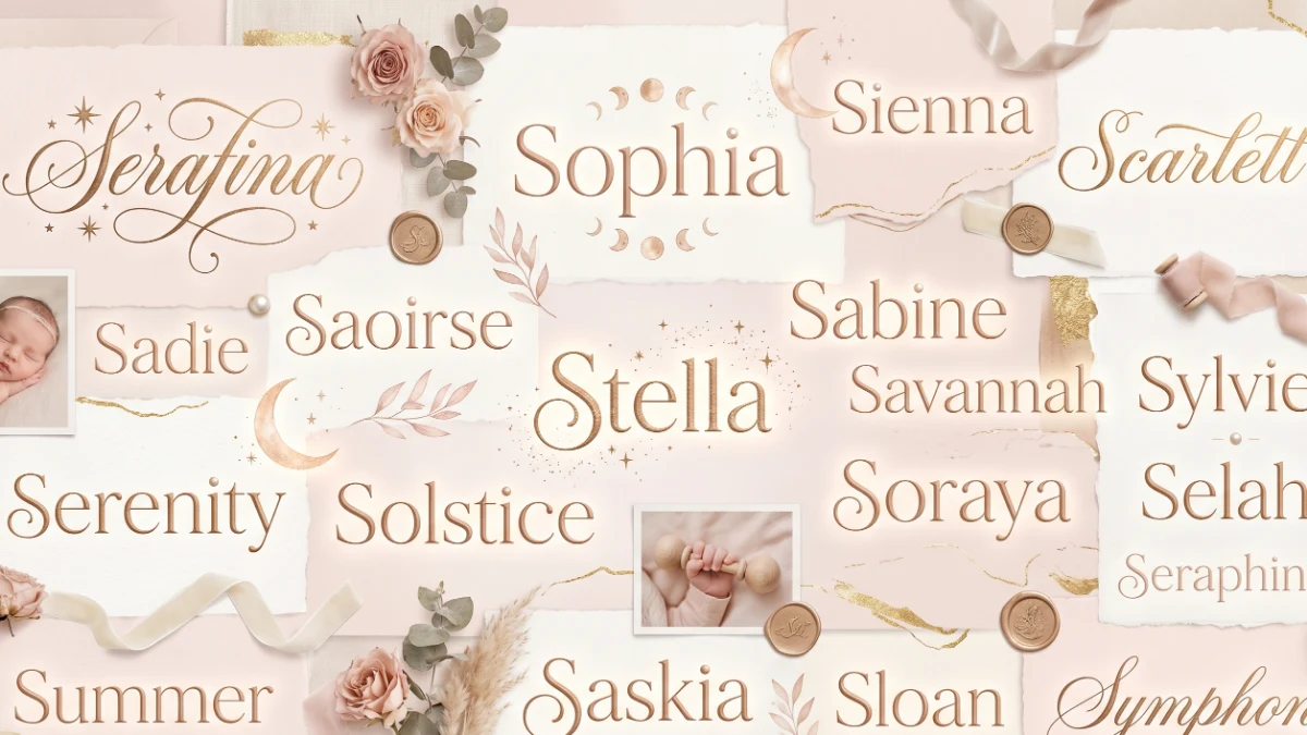 Beautiful Girl Names That Start With S
