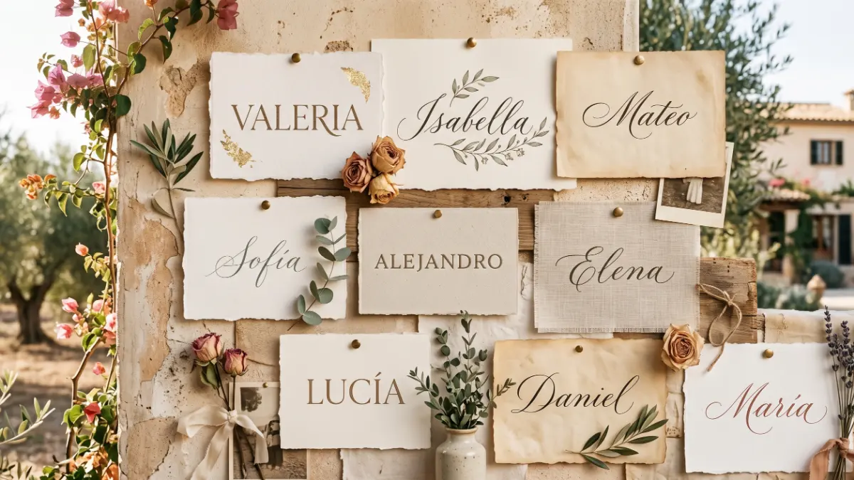 Beautiful Spanish Names with Meanings
