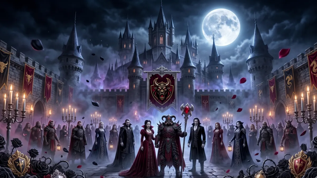 Dark Vampire Names with Meanings and Gothic Vibes 