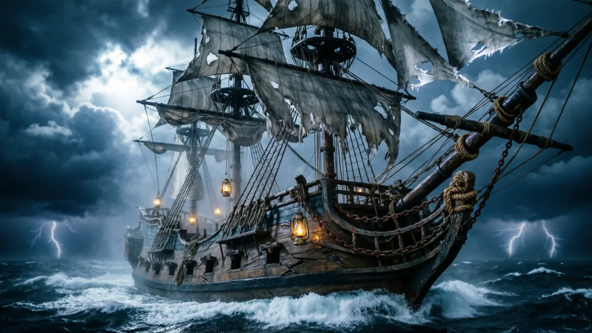 Legendary Pirate Ship Names