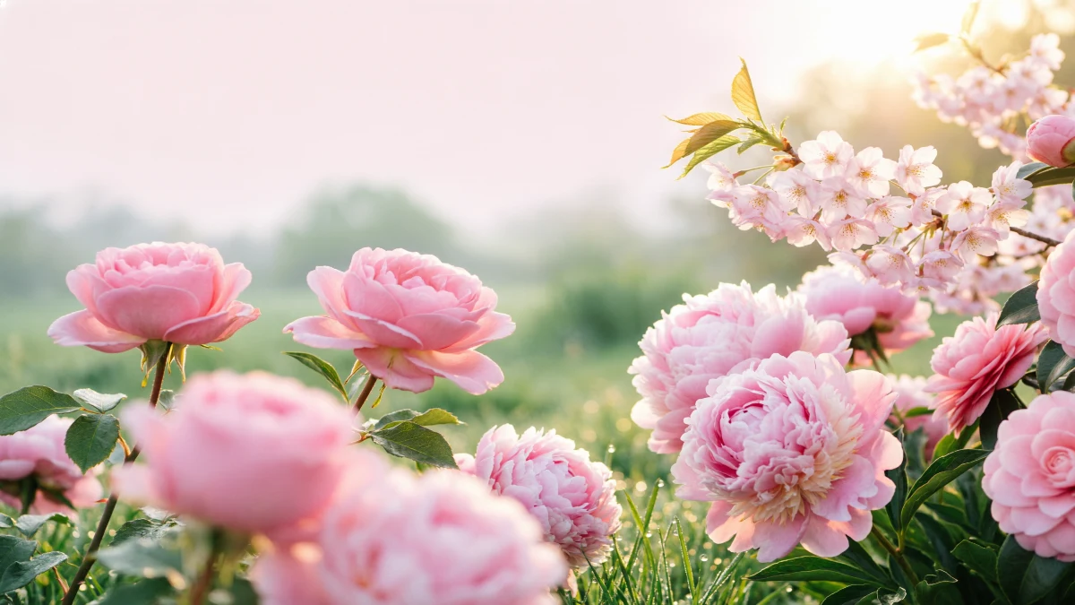 Vintage Pink Flower Names