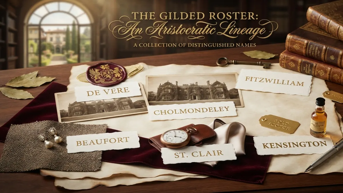 Modern Luxury Last Names