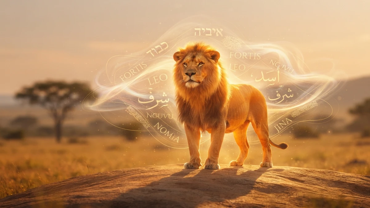 Names That Mean Lion