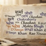 Indian Last Names