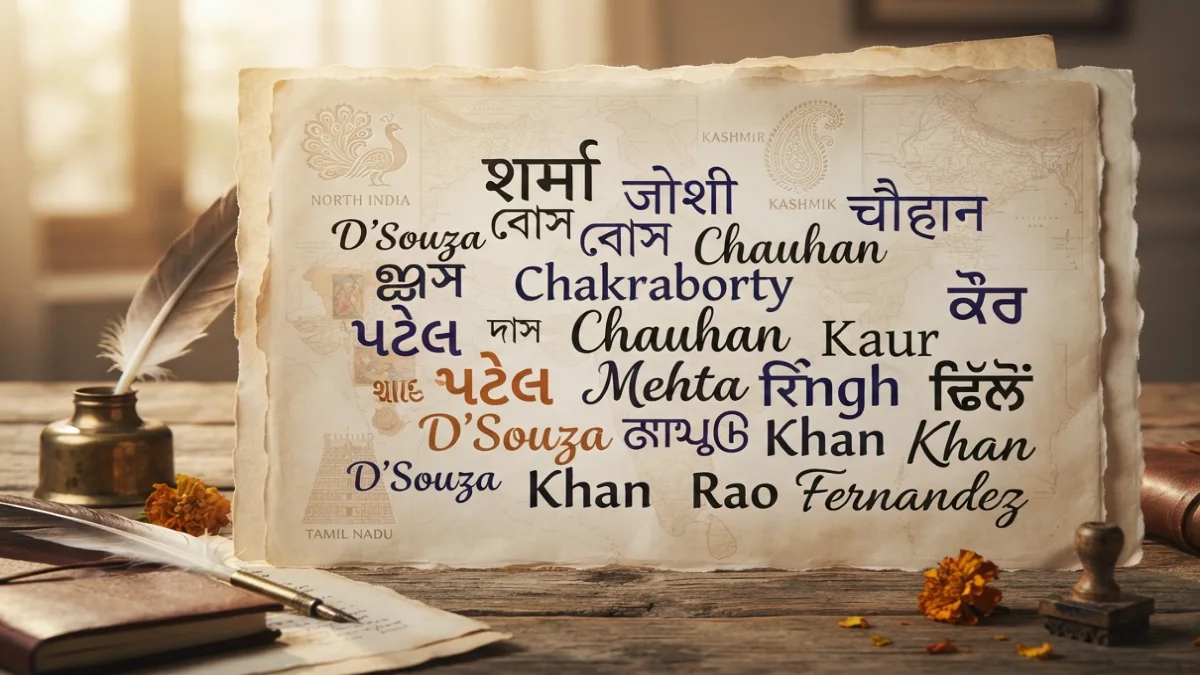 Indian Last Names